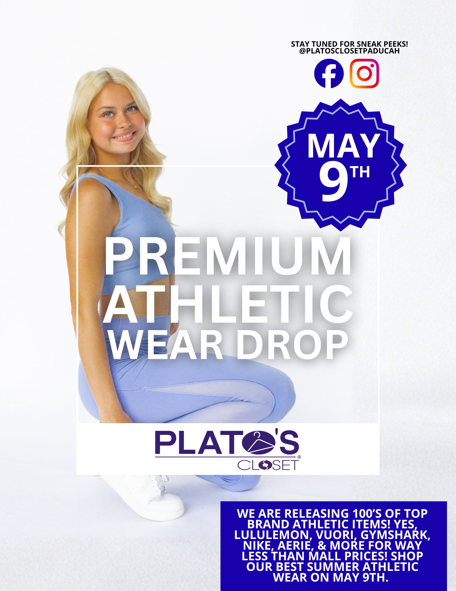 Lululemon, Gym Shark, Nike, & More! Stay Tuned For Sneak Peeks!
